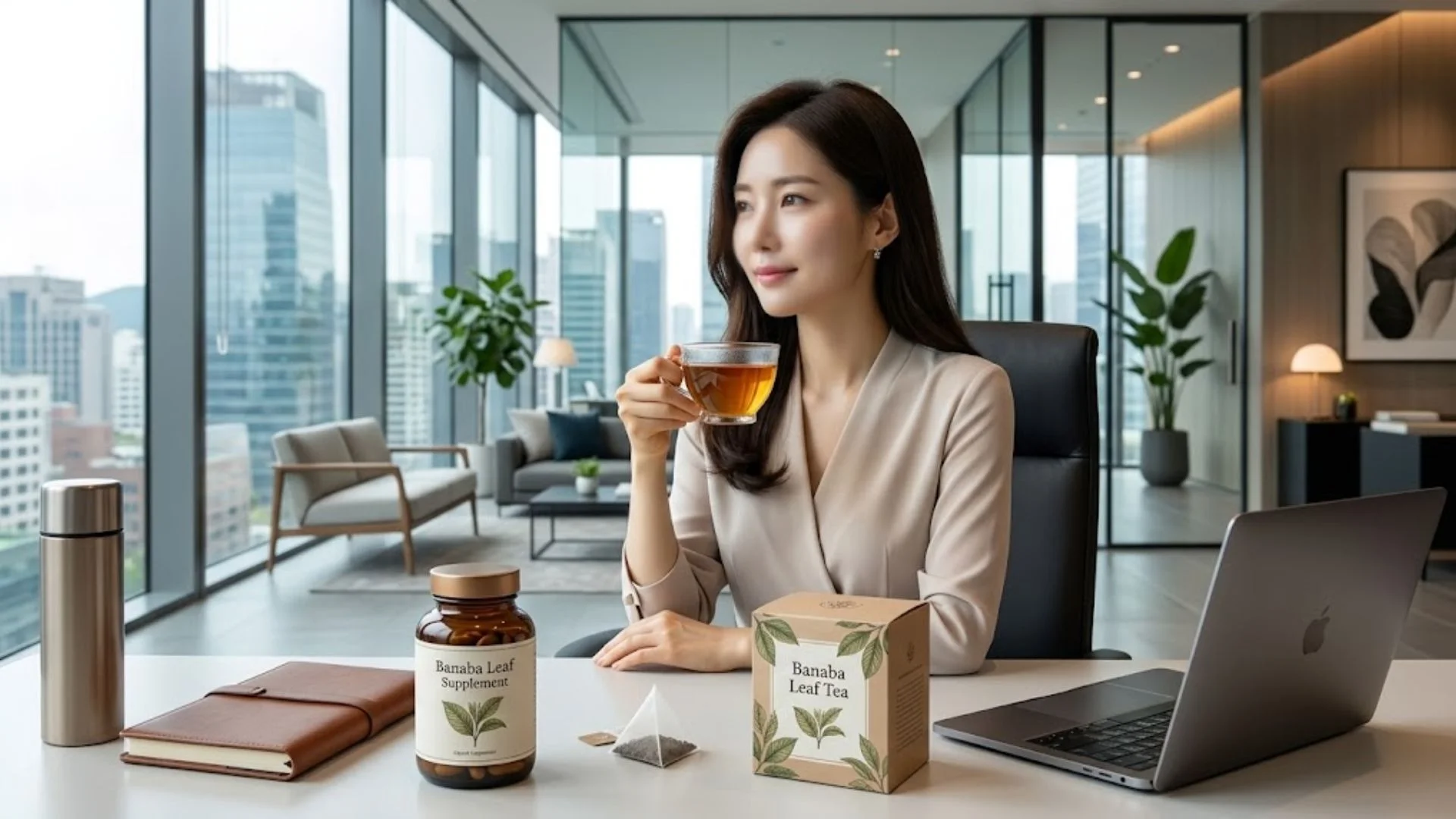 함량이 확실한 바나바잎영양제와 데일리로 마시기 좋은 바나바잎차 내돈내산 비교