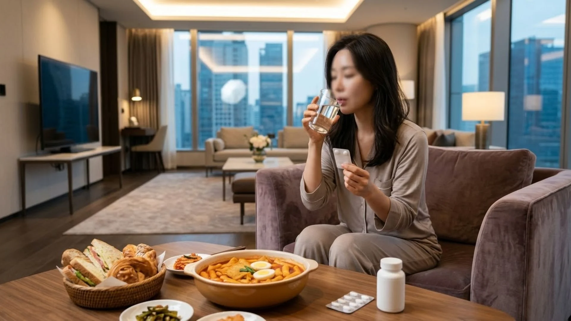 떡볶이와 빵 등 탄수화물 섭취 전 요요 방지를 위해 챙겨 먹는 체지방컷팅제