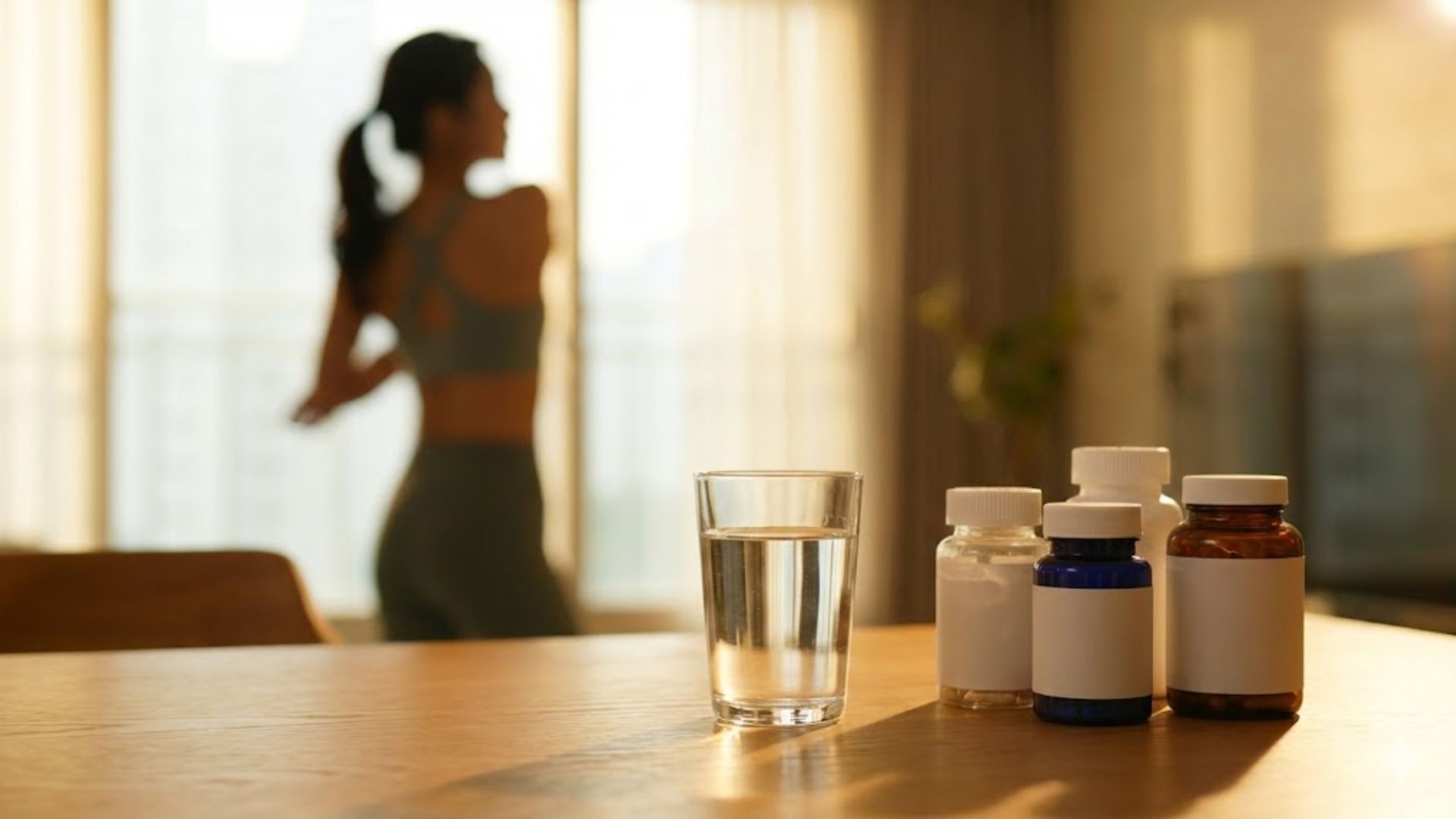 식후 가벼운 산책과 다이어트 영양제를 챙기는 건강한 습관