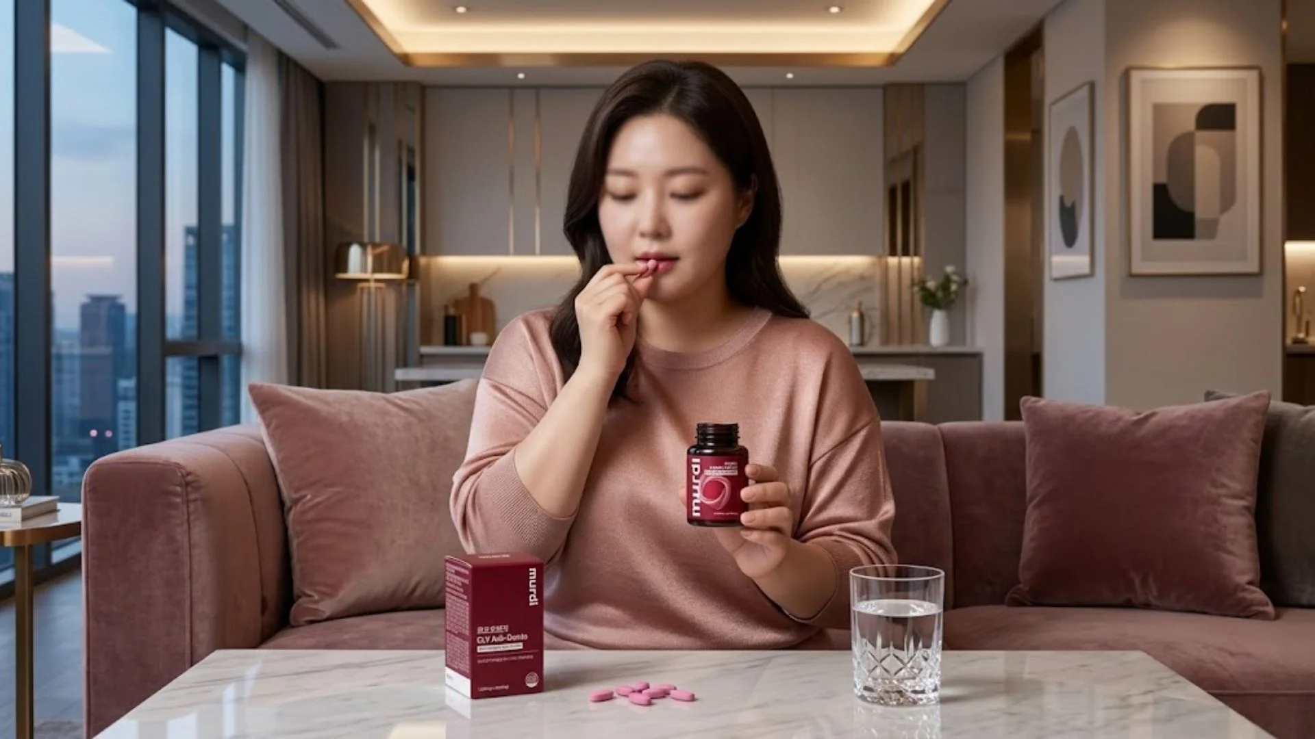 휴대하기 편하고 상큼한 맛으로 뱃살 컷팅을 돕는 뮤르디 모로오렌지 내돈내산 섭취