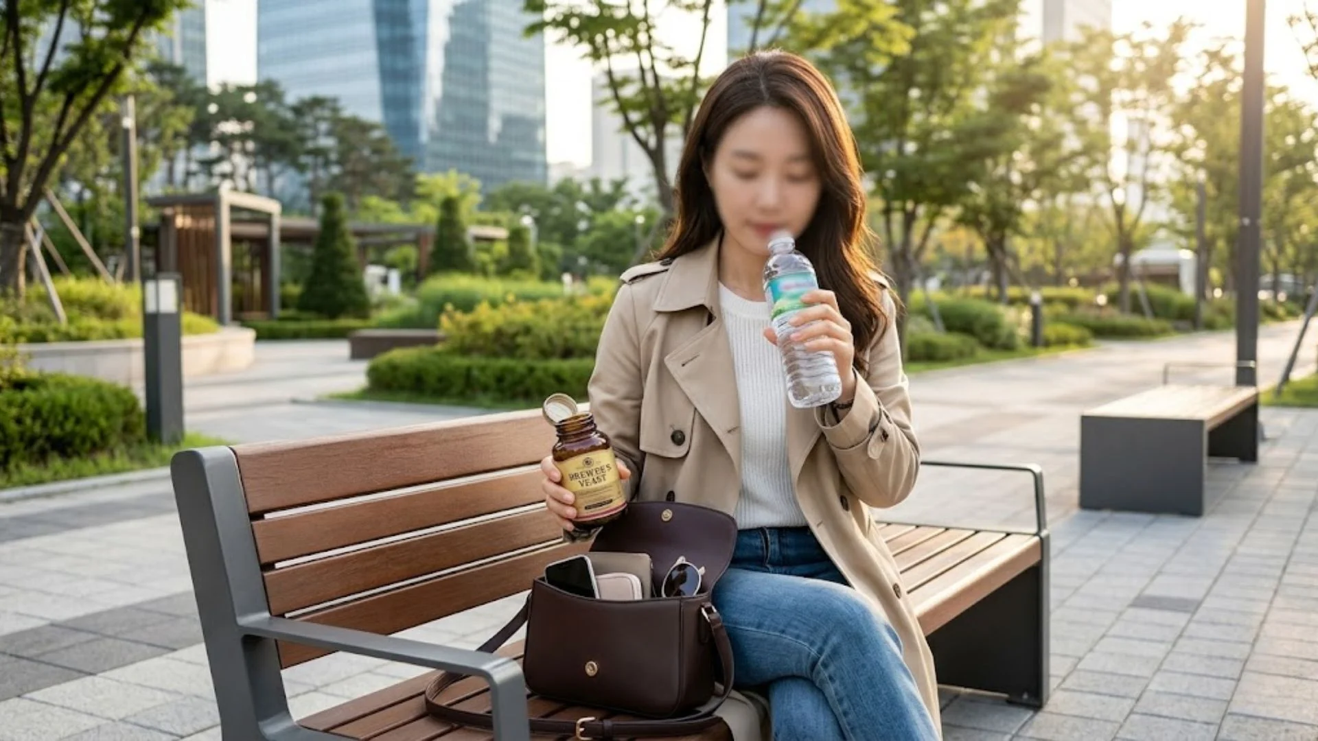 냄새 걱정 없이 매일 간편하게 섭취할 수 있는 솔가맥주효모 알약 제형