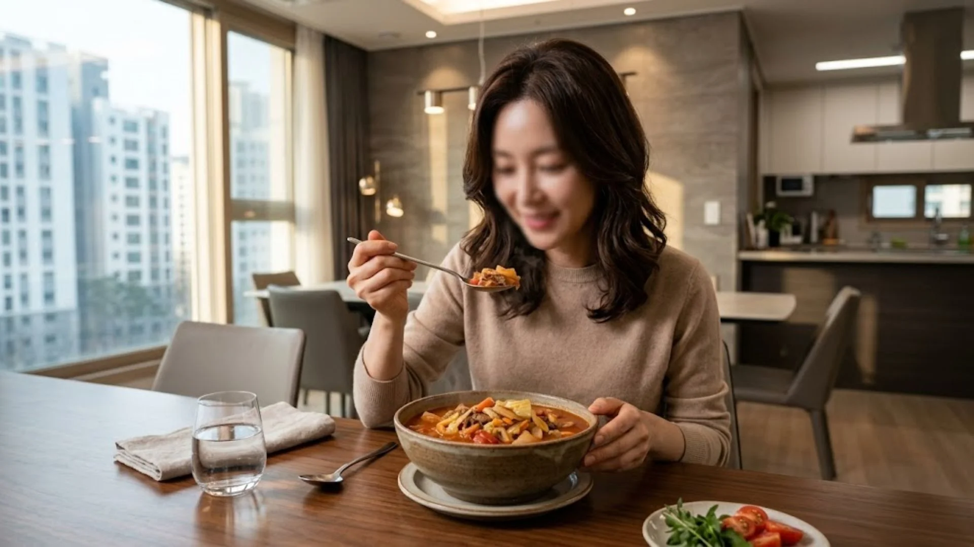 샐러드 대신 따뜻하게 속을 데워주는 붓기 쏙 마녀스프효과